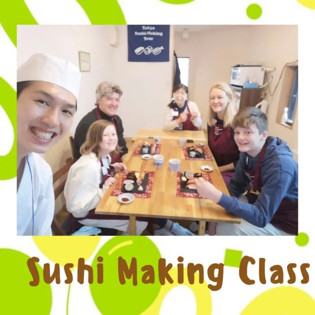 Class with a lovely family from Australia:)
Book our sushi making class at our website.
(Visit us from our profile page @sushipose.jp)

#sushipose #sushimaking #sushi #tokyotrip #sushiclass #cookingclasstokyo #thingstodointokyo #tokyosushi #寿司体験 #国際交流 #日本文化体験 #文化体験 #外国人と繋がりたい #寿司教室