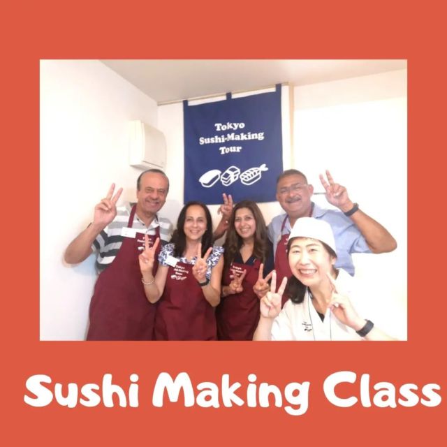 Sushi Making Class for lovely guests from the UK
Book our sushi making class at our website.
(Visit us from our profile page @sushipose.jp)

#sushipose #sushimaking #sushi #tokyotrip #sushiclass #cookingclasstokyo #thingstodointokyo #tokyosushi #寿司体験 #国際交流 #日本文化体験 #文化体験 #外国人と繋がりたい #寿司教室