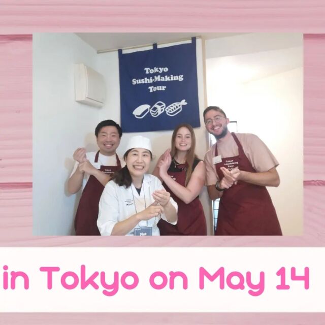 < Sushi Making Class on May 14>

Sushi Making Class for lovely guests from Israel and Japan.

We had so much fun talking with them. 

What they made looked so beautiful.

Have a great trip!!

https://www.tokyo-sushi-making-tour.com

#sushipose #sushimaking #sushi #tokyotrip #sushiclass #cookingclasstokyo #thingstodointokyo #tokyosushi #寿司体験 #国際交流 #日本文化体験 #文化体験 #外国人と繋がりたい #寿司教室